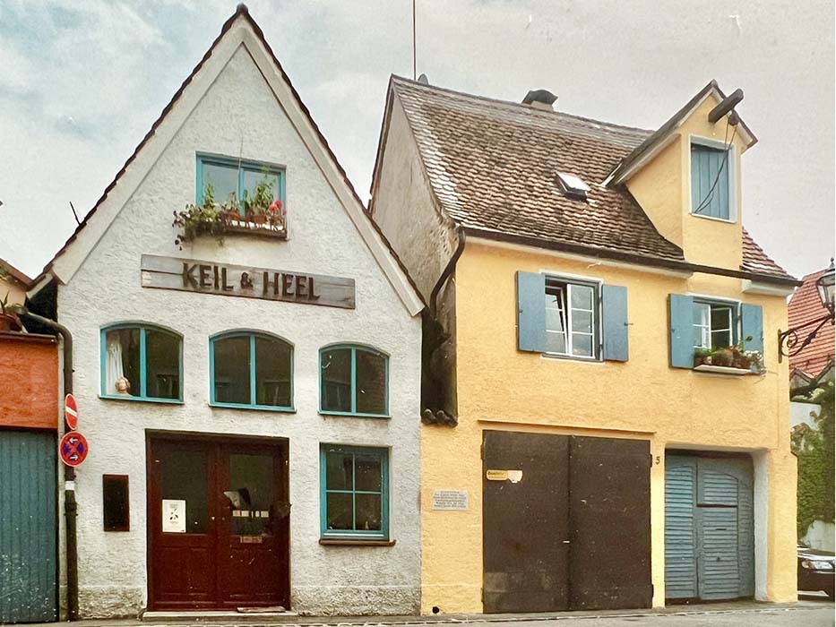 Das Atelier `Keil & Heel´ im Klösterle in Memmingen
